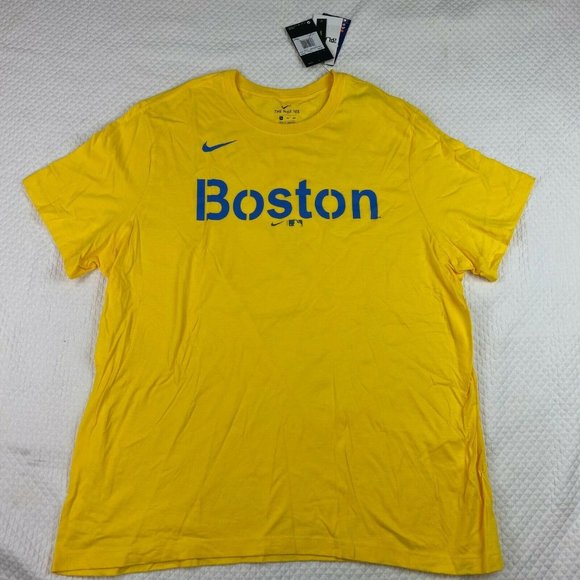 NWT NIKE Mens T Shirt XXL Boston Red Sox City Connect Xander Bogaerts  MLB - Picture 3 of 10